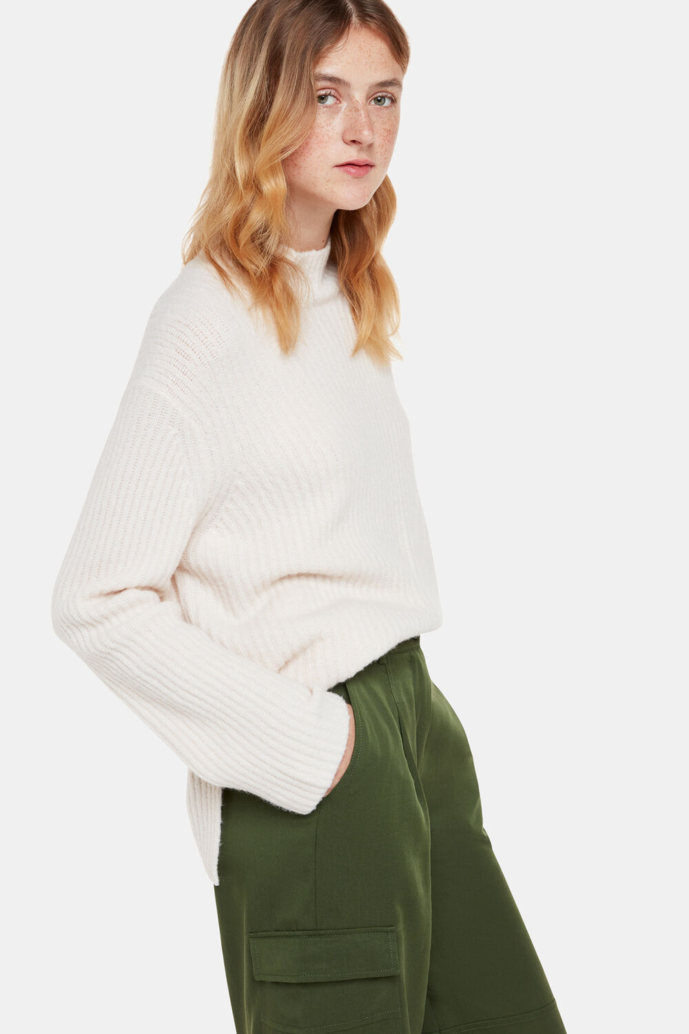 Khaki Grace Luxe Cargo Pant